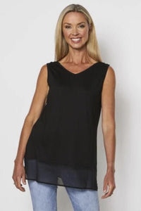 THREADZ_REVERSIBLE TANK TOP _ _ Ebony Boutique NZ