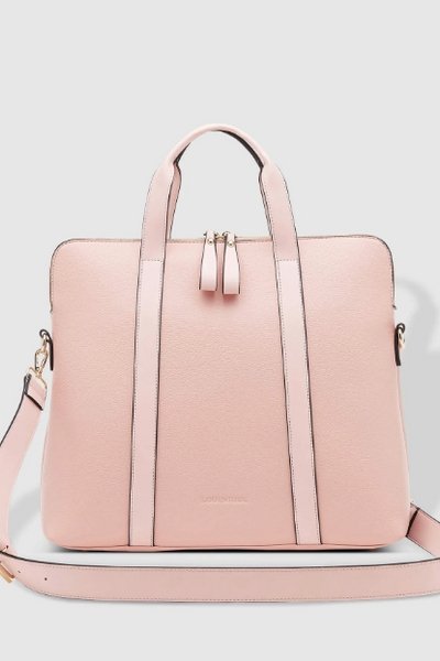 Pink laptop clearance tote