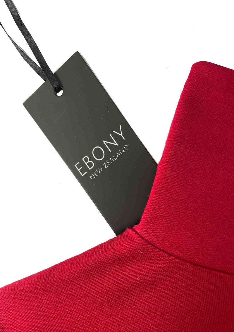 EBONY_WOMENS 100% MERINO WOOL (210) LONG SLEEVE ROLL NECK JUMPER _ _ Ebony Boutique NZ