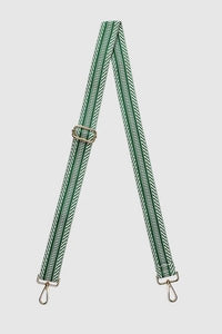 LOUENHIDE_RUFUS GUITAR STRAP GREEN _ _ Ebony Boutique NZ