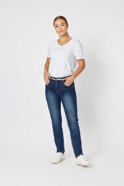 THREADZ_SAMMI BOYFRIEND SKINNY LEG JEAN _ _ Ebony Boutique NZ