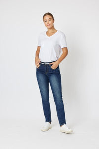 THREADZ_SAMMI BOYFRIEND SKINNY LEG JEAN _ _ Ebony Boutique NZ