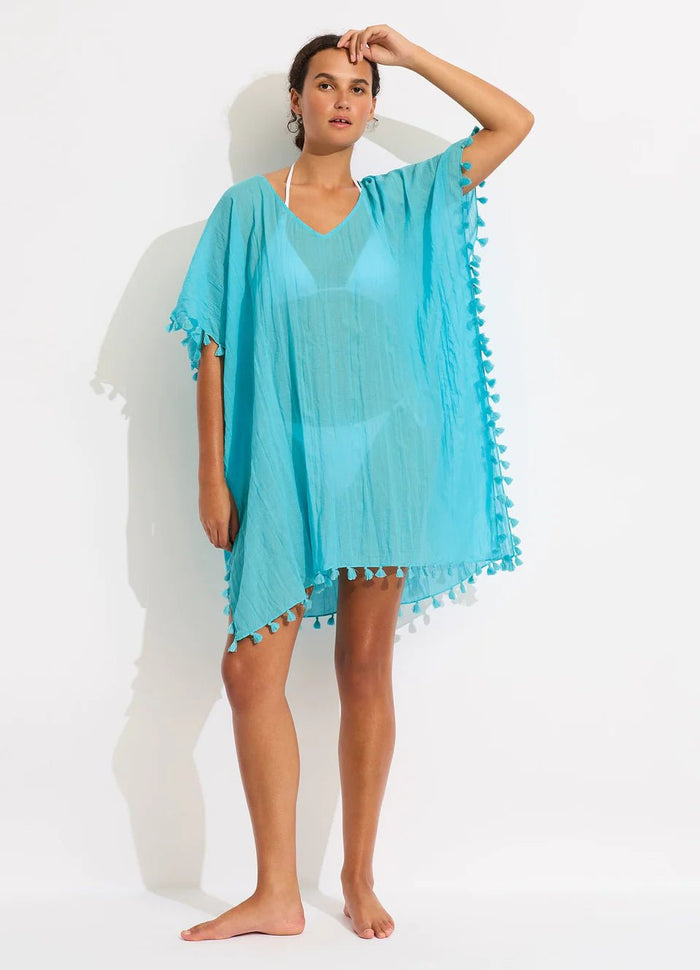 SEAFOLLY_BEACH EDIT AMNESIA KAFTAN _ BEACH EDIT AMNESIA KAFTAN _ Ebony Boutique NZ