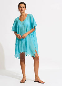 SEAFOLLY_BEACH EDIT AMNESIA KAFTAN _ BEACH EDIT AMNESIA KAFTAN _ Ebony Boutique NZ