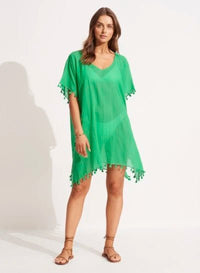 SEAFOLLY_BEACH EDIT AMNESIA KAFTAN _ BEACH EDIT AMNESIA KAFTAN _ Ebony Boutique NZ