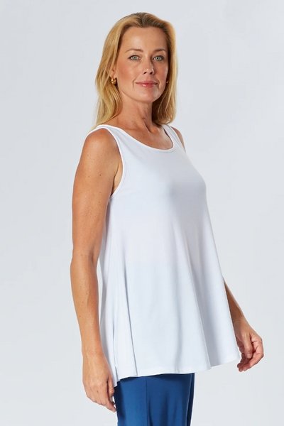 CORDELIA STREET_SHERYL SWING SLEEVELESS TOP _ _ Ebony Boutique NZ