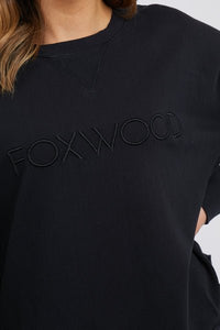 FOXWOOD_SIMPLIFIED CREW _ _ Ebony Boutique NZ