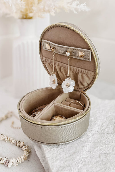 LOUENHIDE_SISCO JEWELLERY BOX CHAMPAGNE _ _ Ebony Boutique NZ