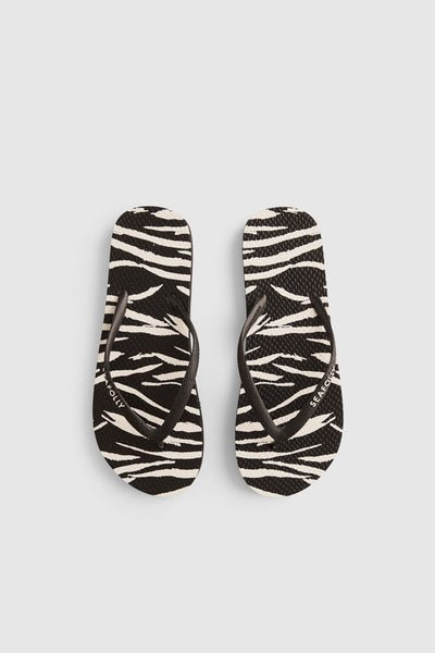 SEAFOLLY_SKIN DEEP THONG/JANDALS _ _ Ebony Boutique NZ