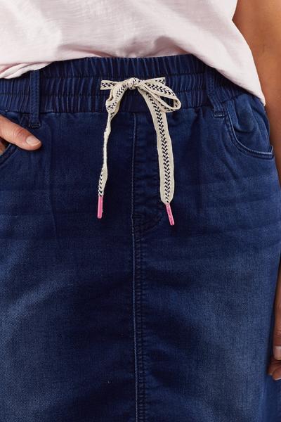 ELM_STATUS DENIM SKIRT _ _ Ebony Boutique NZ