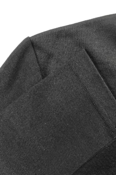 EBONY_WOMENS 100% MERINO WOOL (210) LONG SLEEVE SWING DRESS _ _ Ebony Boutique NZ