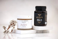 THE BODY BAKERY_MANUKA HONEY BODY SCRUB _ MANUKA HONEY BODY SCRUB _ Ebony Boutique NZ
