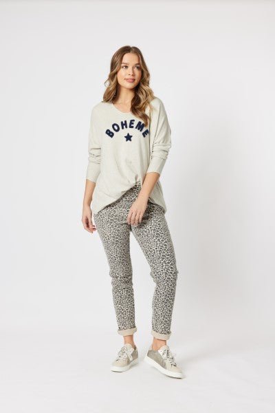 THREADZ_THREADZ REVERSIBLE JEAN STONE _ _ Ebony Boutique NZ
