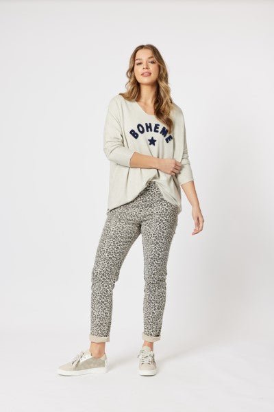 THREADZ_THREADZ REVERSIBLE JEAN STONE _ _ Ebony Boutique NZ
