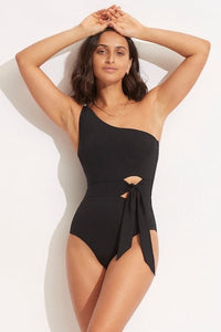 SEAFOLLY_TIE WAIST ONE PIECE _ _ Ebony Boutique NZ