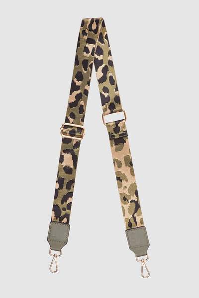 LOUENHIDE_TYLER GUITAR STRAP CAMO KHAKI _ _ Ebony Boutique NZ