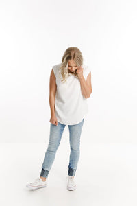 HOME-LEE_WEEKENDER JEANS SNOW _ _ Ebony Boutique NZ