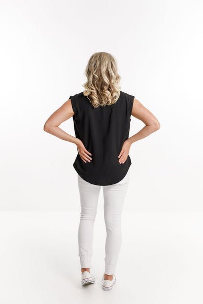HOME-LEE_WEEKENDER JEANS WHITE WITH RIPS _ _ Ebony Boutique NZ