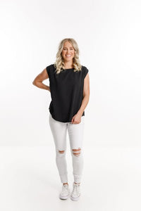 HOME-LEE_WEEKENDER JEANS WHITE WITH RIPS _ _ Ebony Boutique NZ