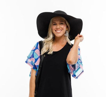 HOME-LEE_WIDE BRIM HAT BLACK _ _ Ebony Boutique NZ