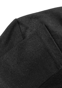 EBONY_WOMENS 100% MERINO (210) LONG SLEEVE CREW TOP BLACK _ _ Ebony Boutique NZ