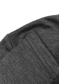 EBONY_WOMENS 100% MERINO (210) LONG SLEEVE CREW TOP CHARCOAL _ _ Ebony Boutique NZ