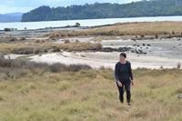 EBONY_WOMENS 100% MERINO (210) LONG SLEEVE SATIN CREW TOP ORION _ _ Ebony Boutique NZ