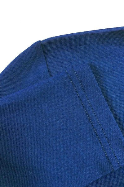 EBONY_WOMENS 100% MERINO (210) LONG SLEEVE V NECK TOP TWILIGHT _ _ Ebony Boutique NZ