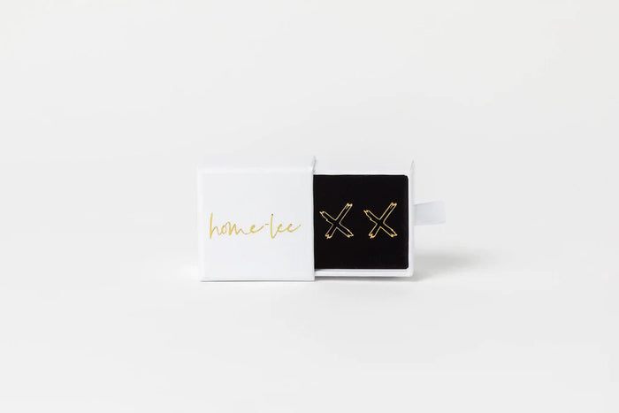 HOME LEE_X STUD EARRINGS _ _ Ebony Boutique NZ