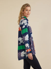 YARRA TRAIL_COLLAGE PRINT SHIRT _ COLLAGE PRINT SHIRT _ Ebony Boutique NZ
