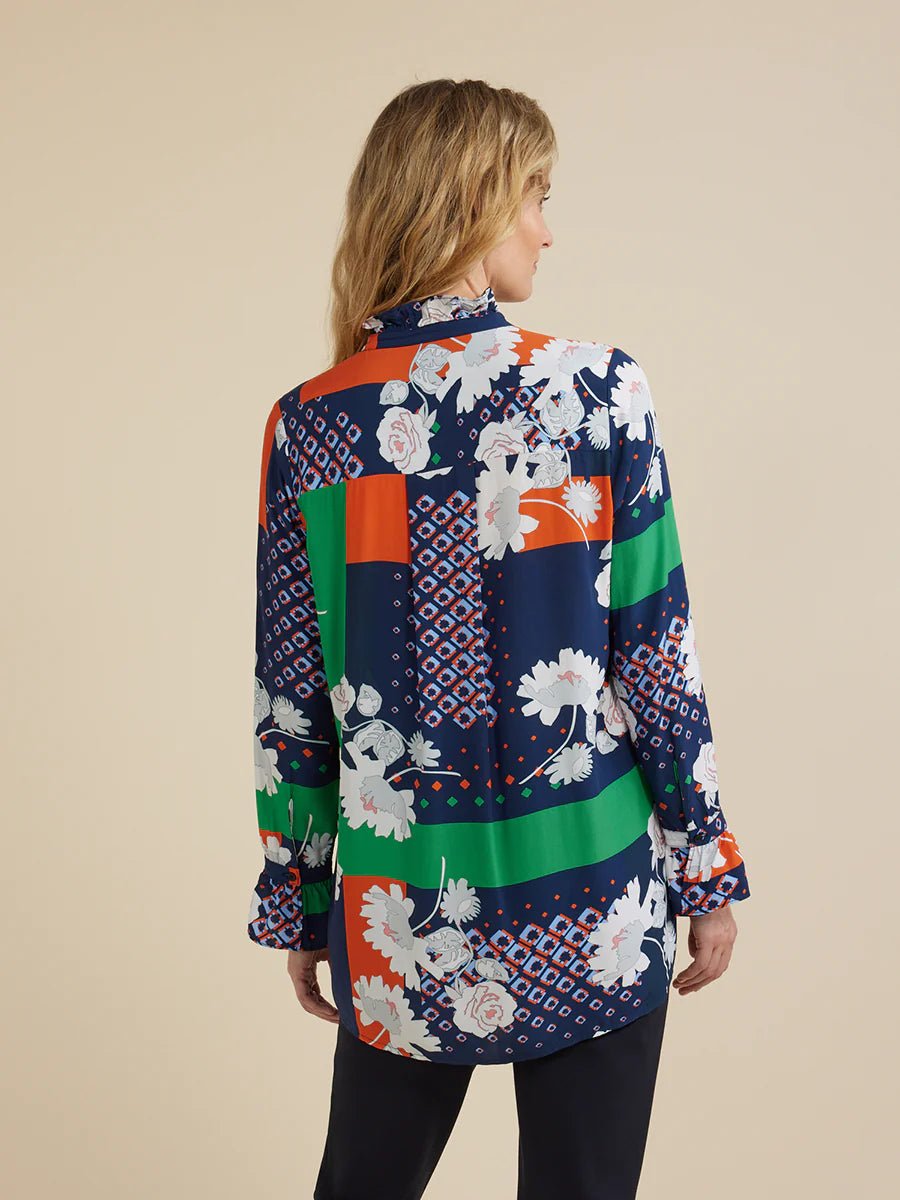 YARRA TRAIL_COLLAGE PRINT SHIRT _ COLLAGE PRINT SHIRT _ Ebony Boutique NZ