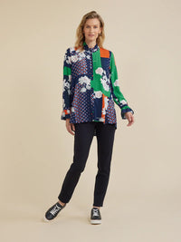 YARRA TRAIL_COLLAGE PRINT SHIRT _ COLLAGE PRINT SHIRT _ Ebony Boutique NZ