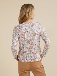 YARRA TRAIL_PROVINCIAL PRINT TEE _ PROVINCIAL PRINT TEE _ Ebony Boutique NZ