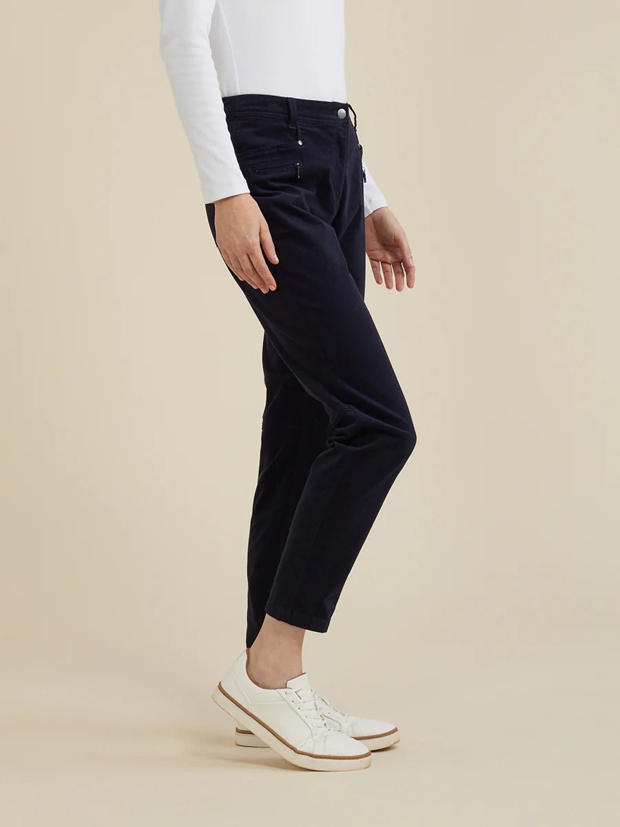 YARRA TRAIL_SLIMLINE CORD PANT _ SLIMLINE CORD PANT _ Ebony Boutique NZ