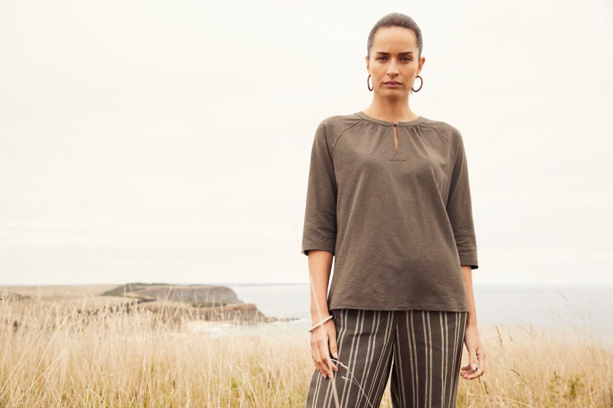 YARRA TRAIL_STRIPE PANT _ STRIPE PANT _ Ebony Boutique NZ