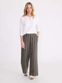 YARRA TRAIL_STRIPE PANT _ STRIPE PANT _ Ebony Boutique NZ