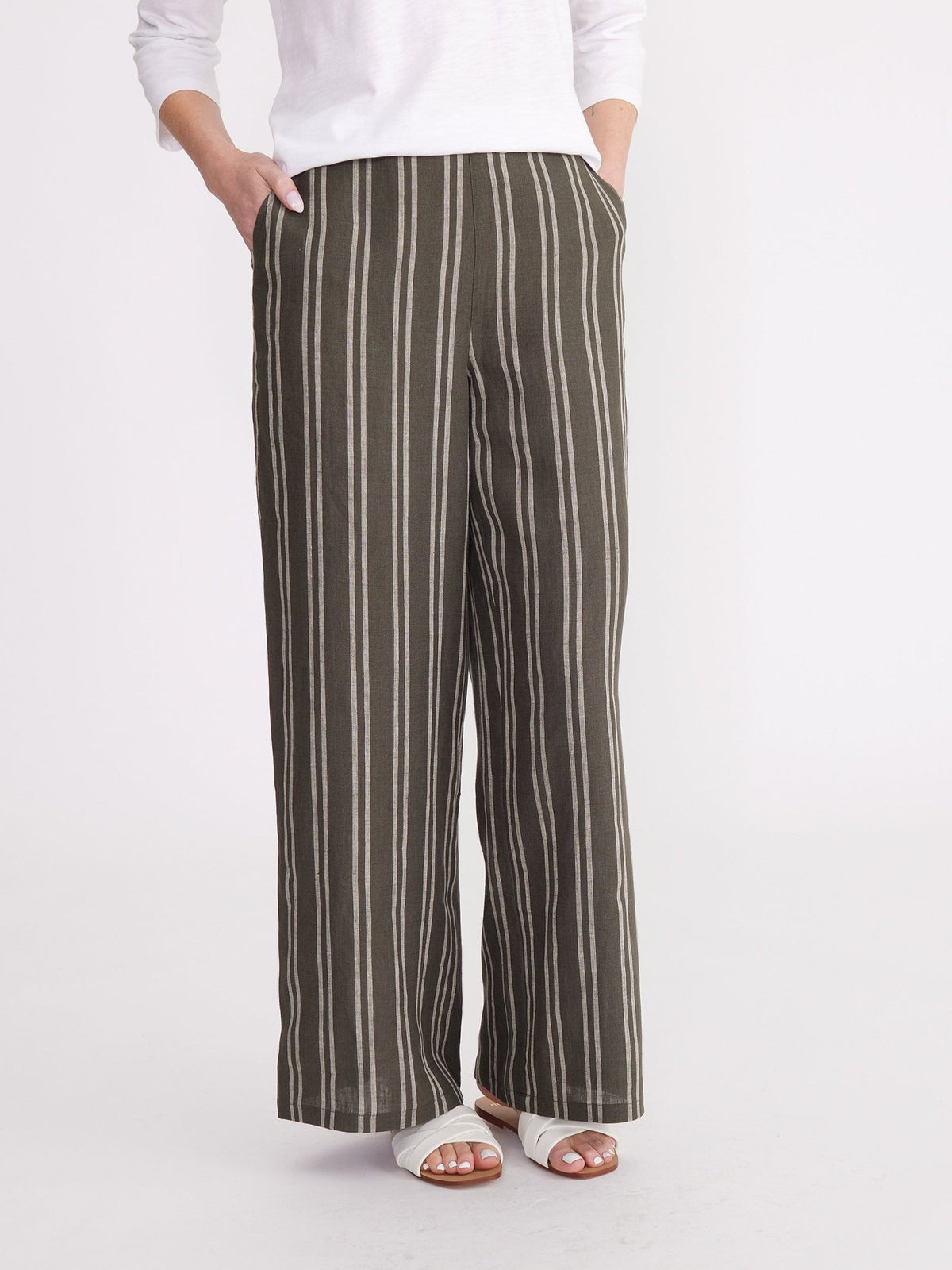 YARRA TRAIL_STRIPE PANT _ STRIPE PANT _ Ebony Boutique NZ