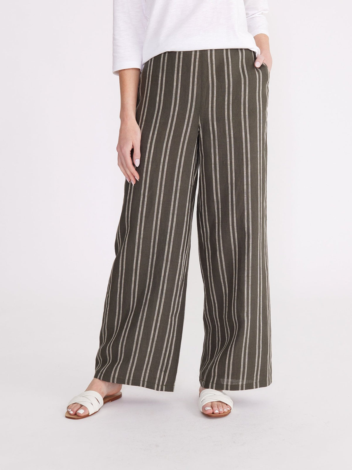 YARRA TRAIL_STRIPE PANT _ STRIPE PANT _ Ebony Boutique NZ