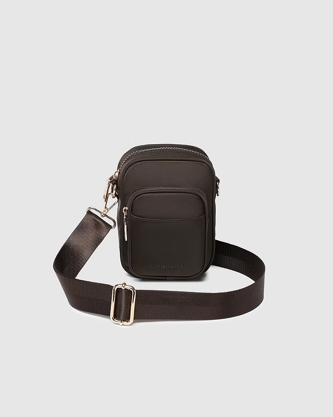 LYLA PHONE BAG CHOCOLATE