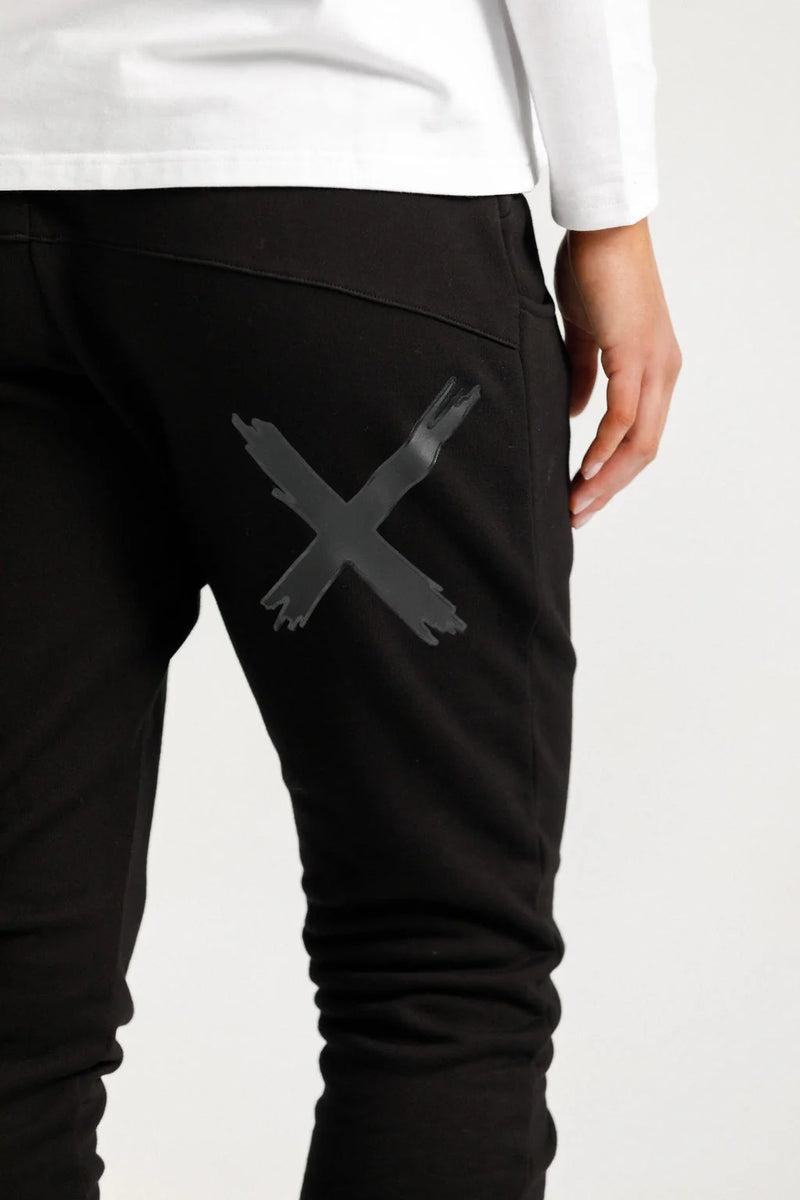 ALPINE APARTMENT PANTS BLACK WITH BLACK X