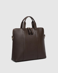 RHODES LAPTOP BAG CHOCOLATE