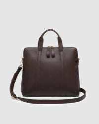 RHODES LAPTOP BAG CHOCOLATE