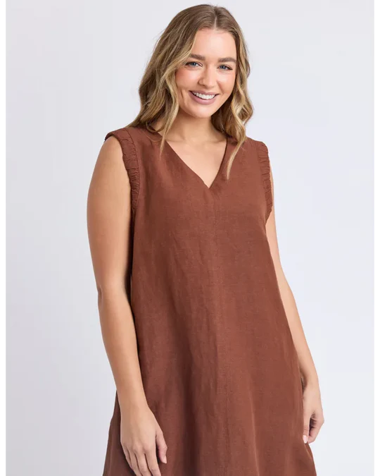 BERMUDA DRESS CHOCOLATE