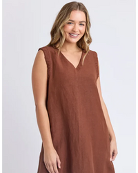 BERMUDA DRESS CHOCOLATE