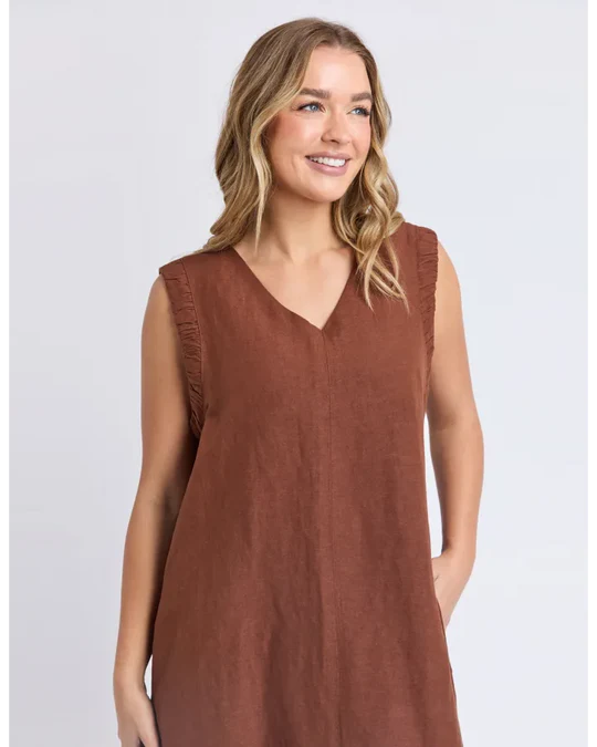 BERMUDA DRESS CHOCOLATE