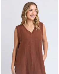 BERMUDA DRESS CHOCOLATE