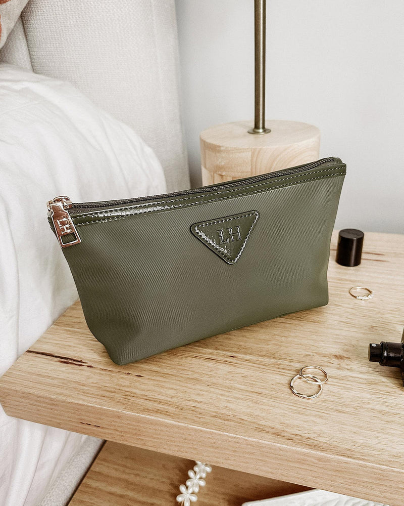 IGGY COSMETIC CASE KHAKI