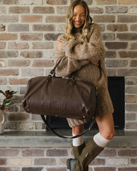 COOPER TRAVEL BAG CHOCOLATE
