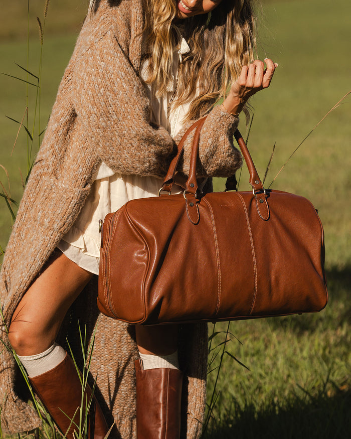 COOPER TRAVEL BAG COGNAC