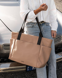 CHICAGO TOTE BAG MOCHA
